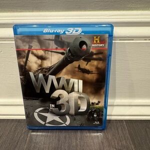 WWII in 3D Blu-ray Disc - Blue Case Movie DVD